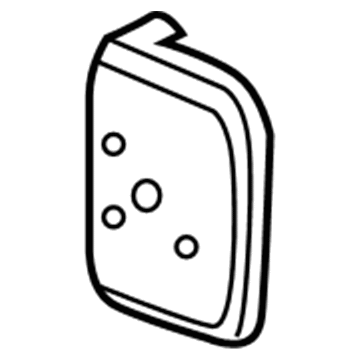 Mopar 55364027AA Plate-Door Hinge 55364027AA Mopar Plate-Door Hinge Illustration 1 of 1