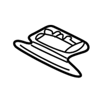 5080724AA Mopar Latch-Storage Bin Lid Illustration 1 of 1