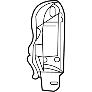 55364562AA Mopar Tail lamp Mounting Panel Illustration 1 of 1