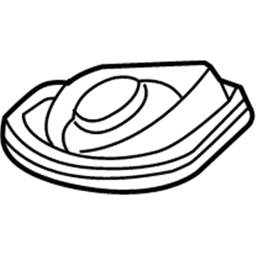 2006 Chrysler Crossfire Fuel Filler Housing - 5097415AA