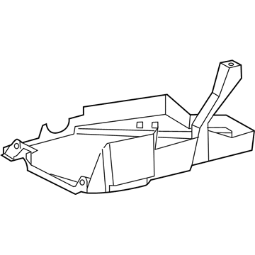 5102665AA Mopar Shield-Fuel Pump Illustration 1 of 1