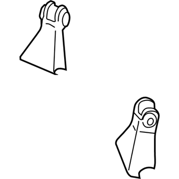 52088214 Mopar Control Arm Bushing Illustration 1 of 1