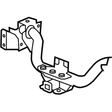 55398187AA Mopar Trailer Tow Receiver Kit Illustration 1 of 1
