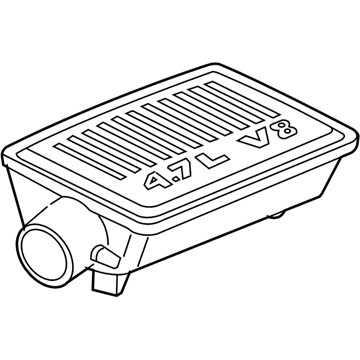 53013521AB Mopar Air Cleaner Resonator Illustration 1 of 1