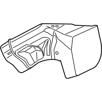 2010 Jeep Commander Air Duct - 53013730AD