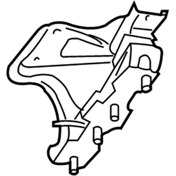 55366622AI Mopar Transmission Mount Bracket Illustration 1 of 1