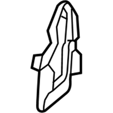 6CE00TX7AD Mopar Seat Recliner Cover Illustration 1 of 1