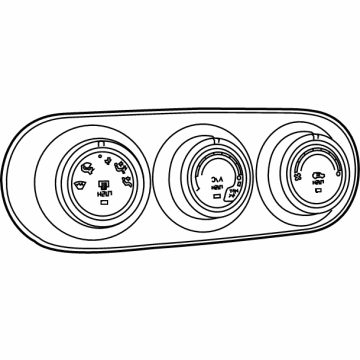 Jeep Renegade A/C Switch - 6LW60LXHAA