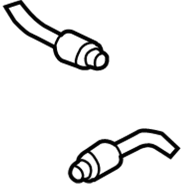 2007 Jeep Liberty Brake Line - 52129261AD