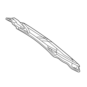 68080820AB Mopar Hood Silencer Illustration 1 of 1