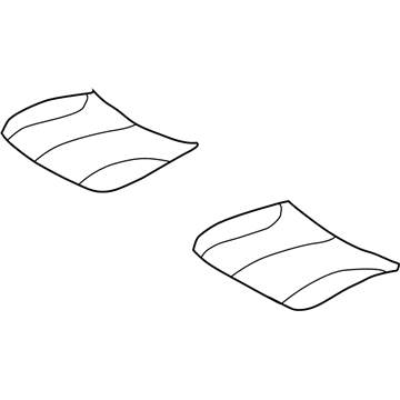 1AZ401DVAA Mopar Front Seat Cushion Passenger Cover Illustration 1 of 1