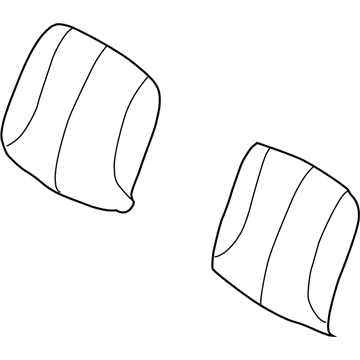 5136003AA Mopar Front Seat Cushion Pad Illustration 1 of 1