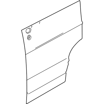 55346554 Mopar Door-Door Outer Repair Illustration 1 of 1