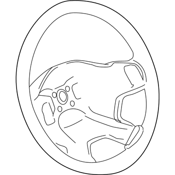 Mopar UR671J8AG Steering Wheel UR671J8AG Mopar Steering Wheel Illustration 1 of 1