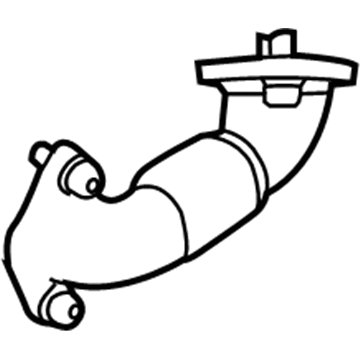 Mopar 68224972AA Tube 68224972AA Mopar Tube Illustration 1 of 1