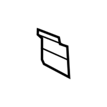 Mopar 5116197AA Close Out Panel 5116197AA Mopar Close Out Panel Illustration 1 of 1