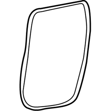 2010 Dodge Ram 4500 Weather Strip - 55277293AA