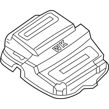 5139449AA Mopar Overhead Console Retainer Illustration 1 of 1