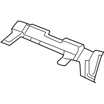 4780840AK Mopar Floor Pan Crossmember Illustration 1 of 1