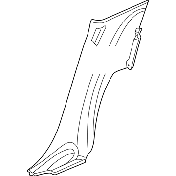RD34XDVAE Mopar Quarter Trim Panel Illustration 1 of 1
