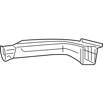 5108159AD Mopar Demister Duct Illustration 1 of 1