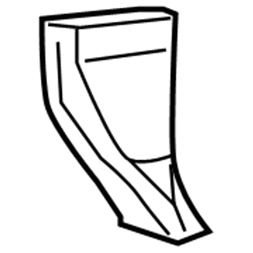 5058522AB Mopar Duct-Floor Adaptor Illustration 1 of 1