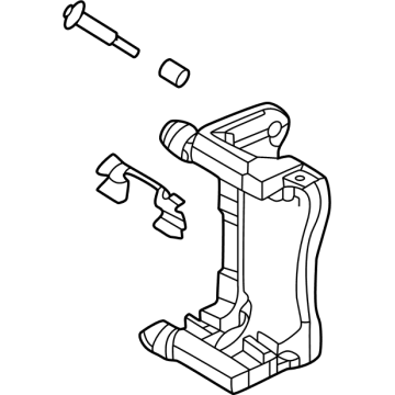 2025 Dodge Hornet Brake Caliper Bracket - 68661522AA