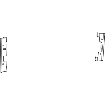 68414662AA Mopar Radio Bracket Illustration 1 of 1
