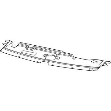 55112645AA Mopar Under Hood Appearance Panel Illustration 1 of 1