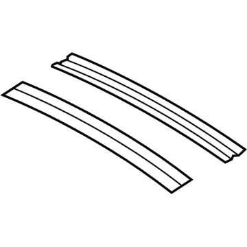 5115052AF Mopar Roof Bow Illustration 1 of 1