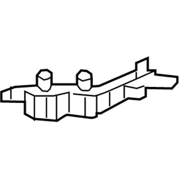 68081558AD Mopar Fascia Bracket Illustration 1 of 1