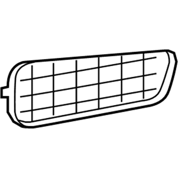 68082018AA Mopar Fog Lamp Bezel Illustration 1 of 1