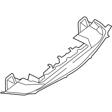 68105431AA Mopar Closeout Panel Illustration 1 of 1