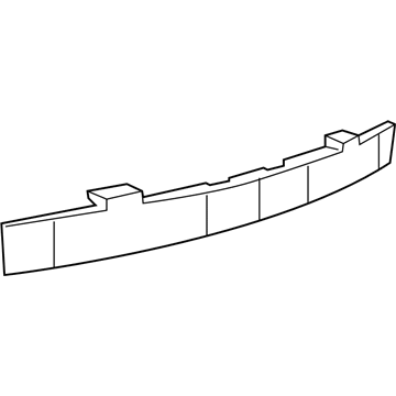 68082056AB Mopar Front Energy Absorber Illustration 1 of 1