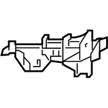 68381168AA Mopar Fascia Bracket Illustration 1 of 1