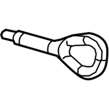 5116161AE Mopar Tow Hook Illustration 1 of 1