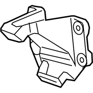 2004 Dodge Ram 2500 Engine Mount Bracket - 52021137AA