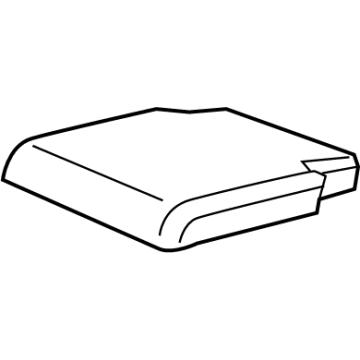 6XU121X7AA Mopar Front Seat Cushion Illustration 1 of 1