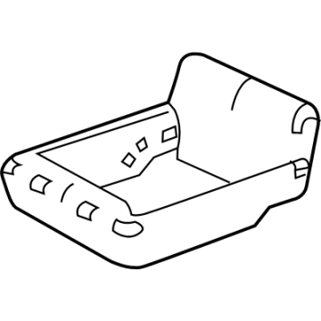 6XU15BD3AA Mopar Front Seat Cushion Illustration 1 of 1