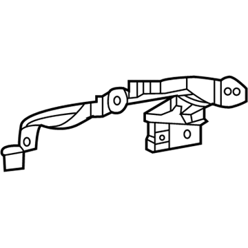 68236951AB Mopar Bracket-Exhaust Tip Illustration 1 of 1