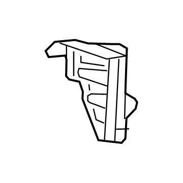 68138417AC Mopar Fascia Bracket Illustration 1 of 1