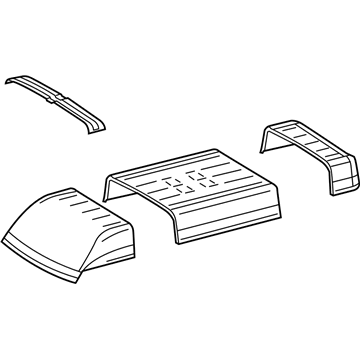 5134037AA Mopar Roof Illustration 1 of 1