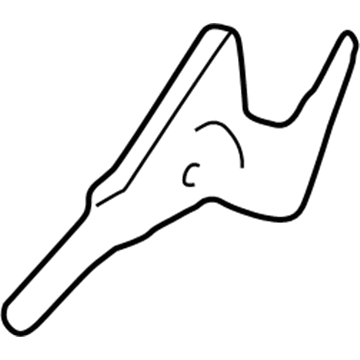 MR641524 Mopar Cover-Seat RECLINING ADJUSTER Illustration 1 of 1