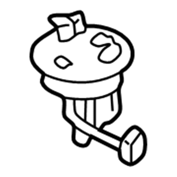 MR431090 Mopar Bracket Pump Illustration 1 of 1