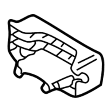 MR342920 Mopar Cover-Vapor CANISTER Opening Illustration 1 of 1