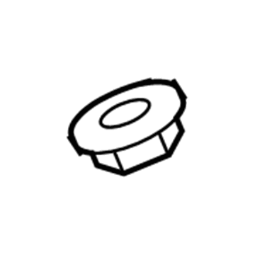 6100050 Mopar Hexagon Flange Lock Nut Illustration 1 of 1