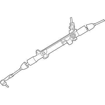 2012 Jeep Liberty Steering Gear Box - 52109984AH