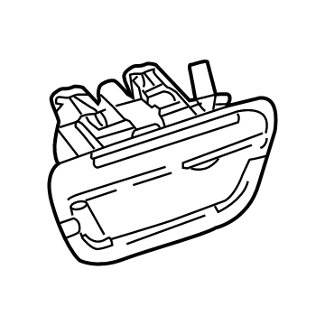 2022 Jeep Compass Tailgate Handle - 5VF92TZZAC