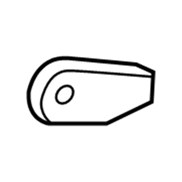 4680555AA Mopar Seat Belt Bracket Illustration 1 of 1