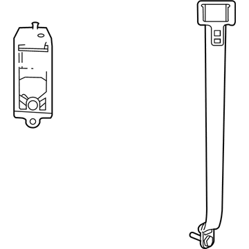 2008 Chrysler Pacifica Seat Belt - TS761J3AE